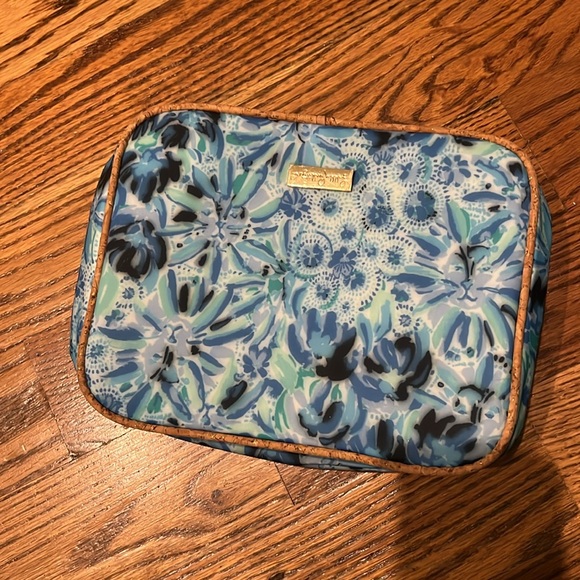 Lilly Pulitzer Bahia Backpack, pouch pencils, eraser lunch box High Maintenance - Picture 8 of 16